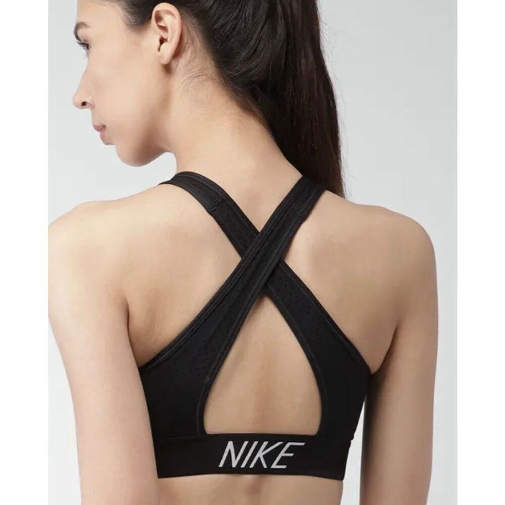 Nike Perforated Nike Classic Criss Cross Sports Bra